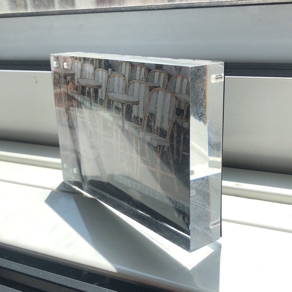 Clear Block Picture Frame - Picture 3 of 4